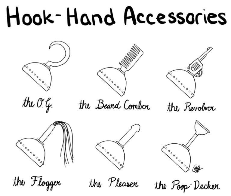 Hook-Hand Accessories